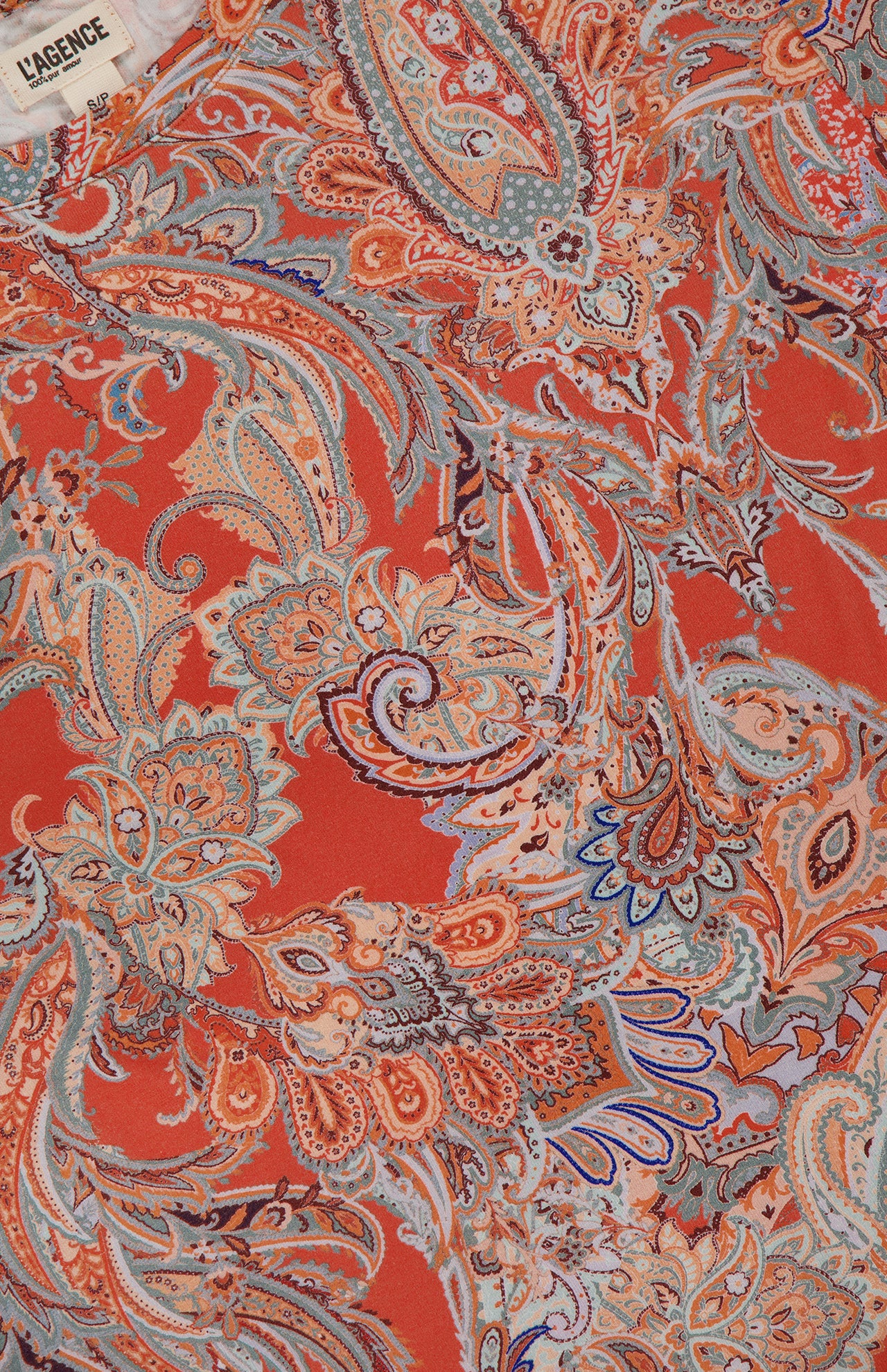 Ressi Short Sleeve Paisley T-shirt (14680461640043)