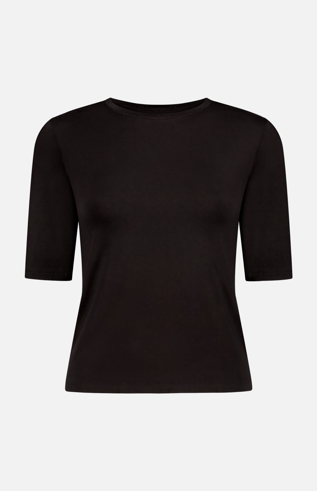 Saundra Crew Neck Half Sleeve T-shirt (7747511517299)