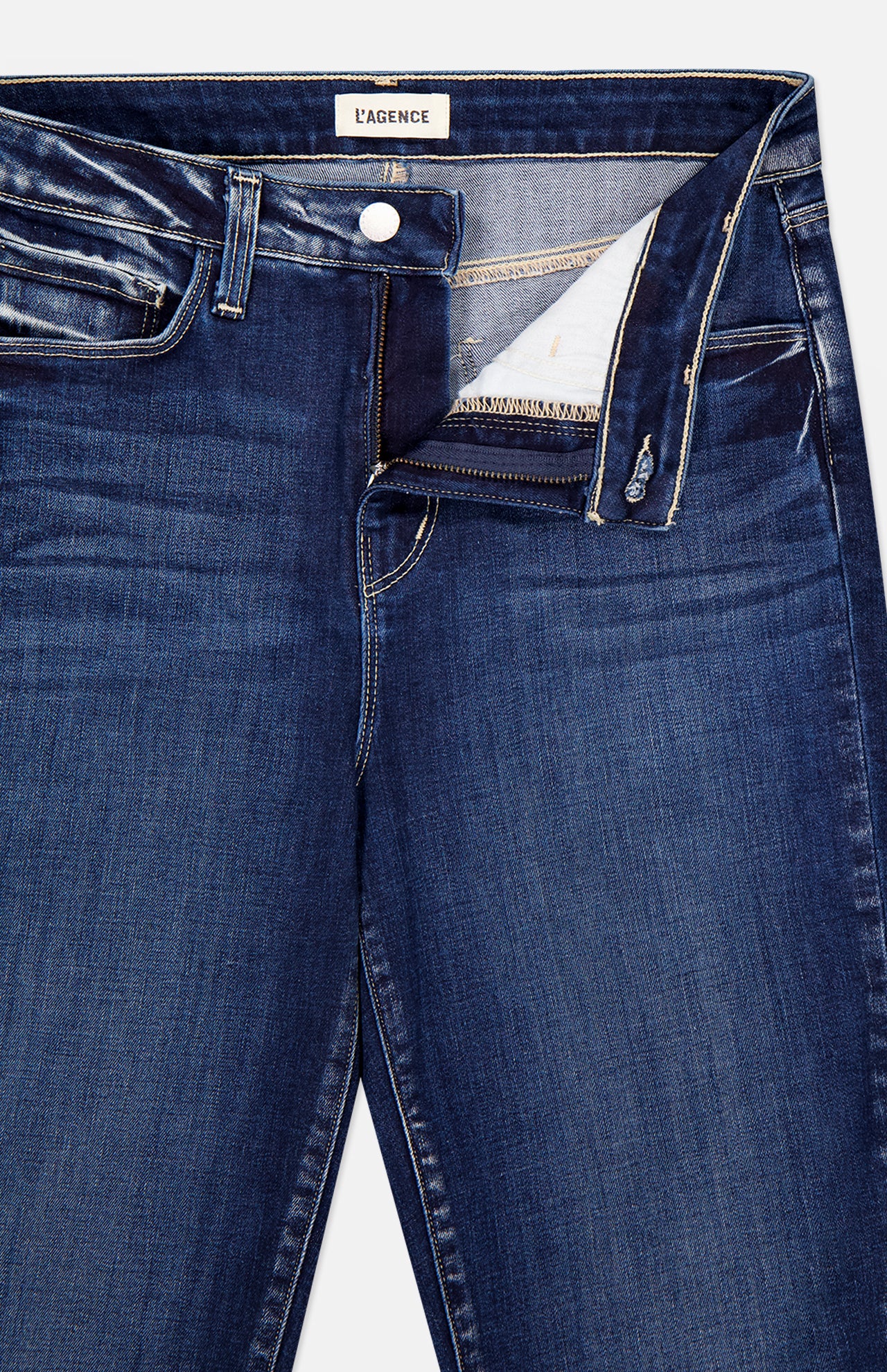 Selma High Rise Sleek Baby Boot Jean (7109636718707)