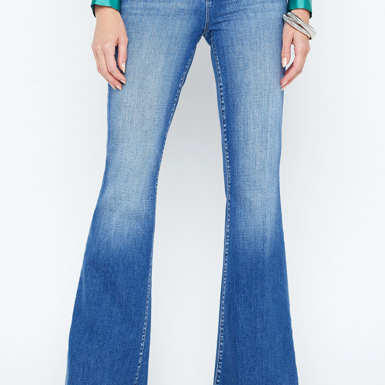 Sera High Rise Sneaker Flare Jean (7753964716147)