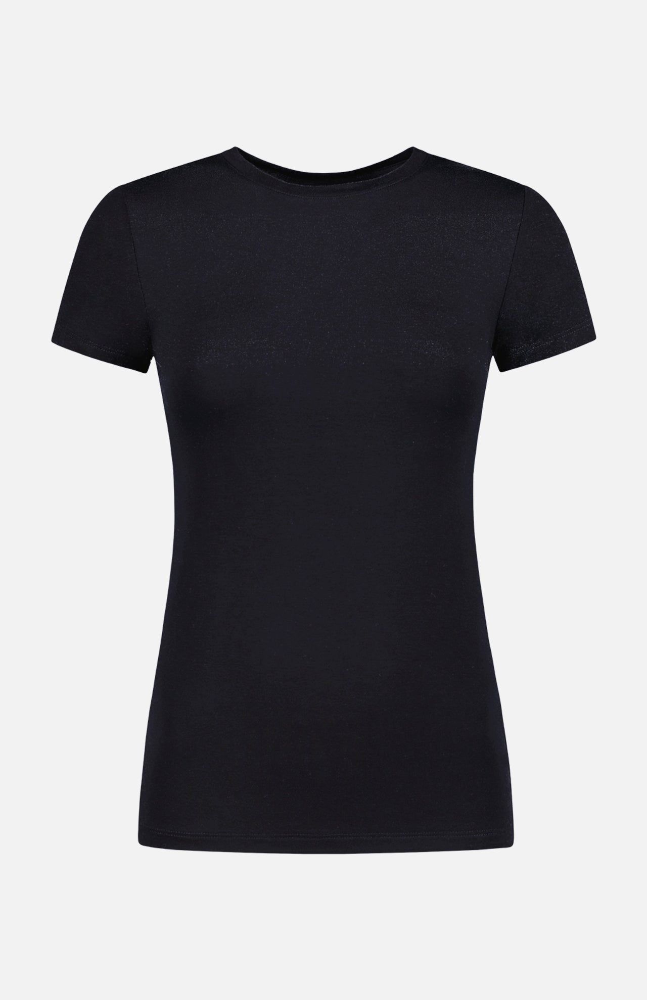 Short Sleeve Ressi Crewneck Tee Black (2026353623155)