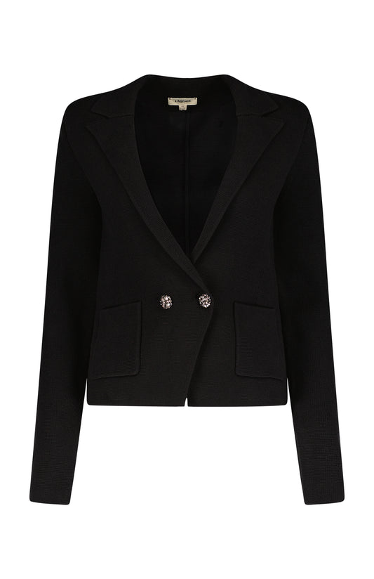 Sofia Knit Blazer (7268778803315)