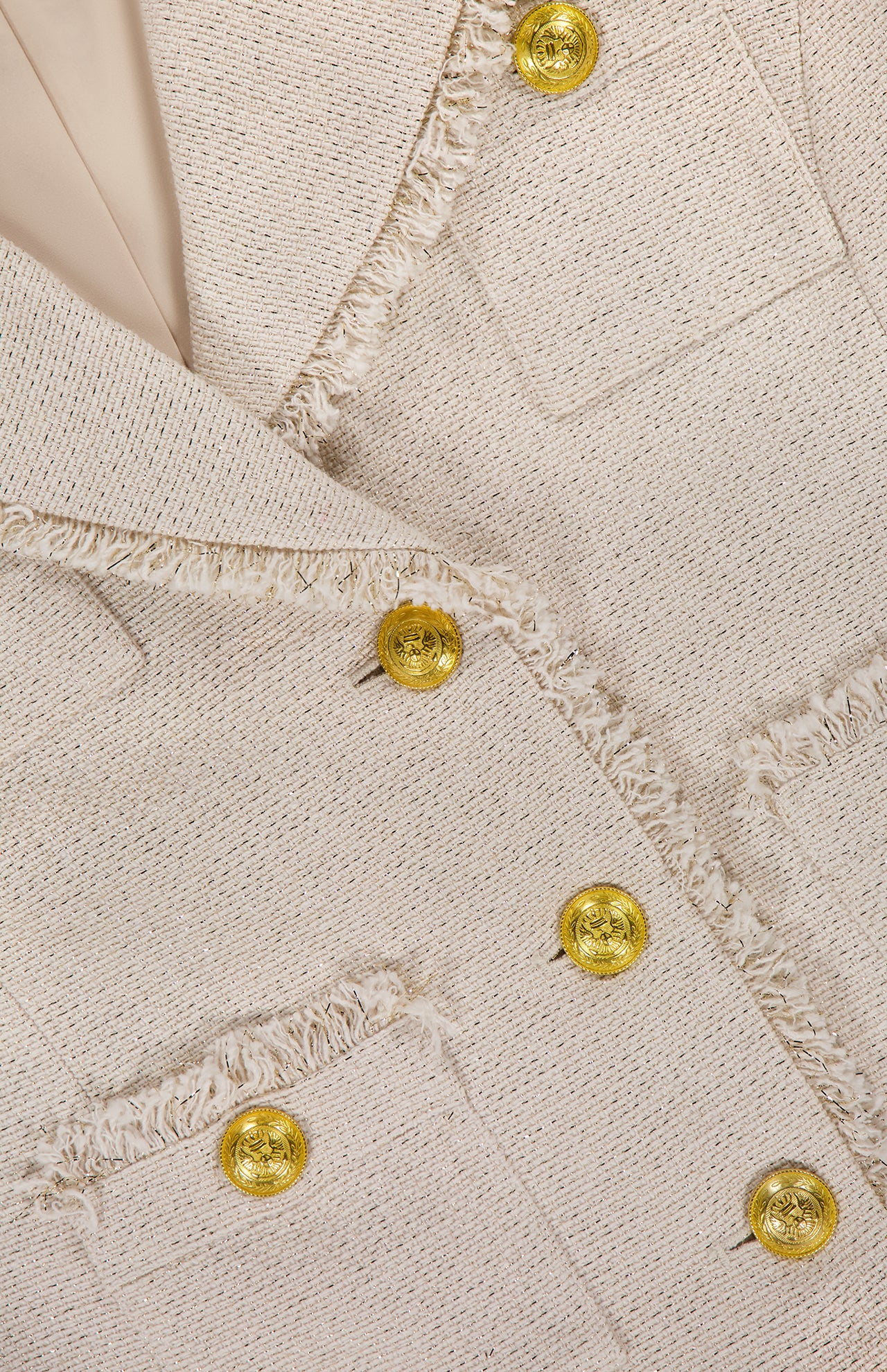 Sylvia Italian Tweed Collard Jacket (14680461836651)