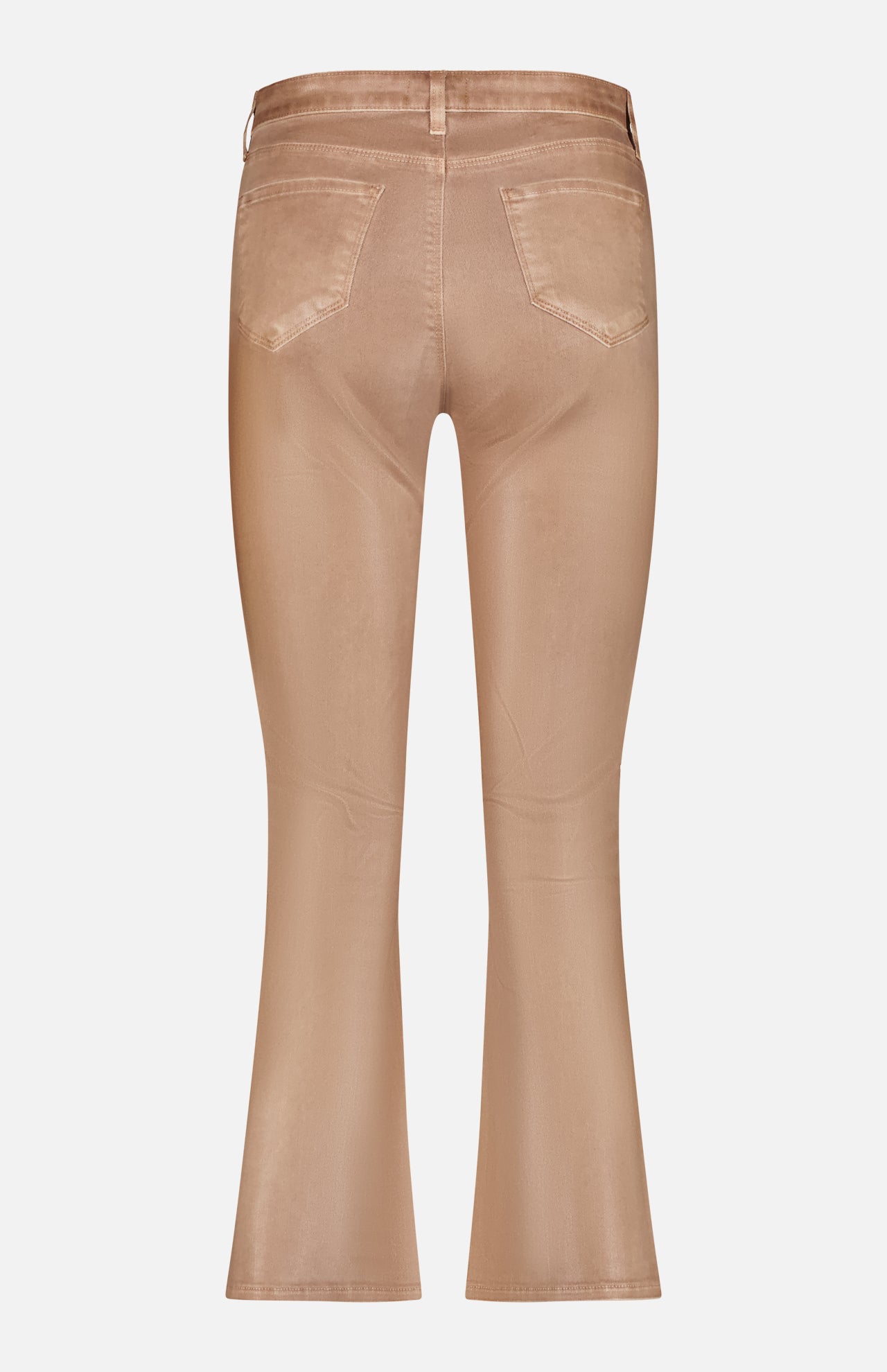 Tati High Rise Coated Faux Leather Bootcut Jean (14644968915307)