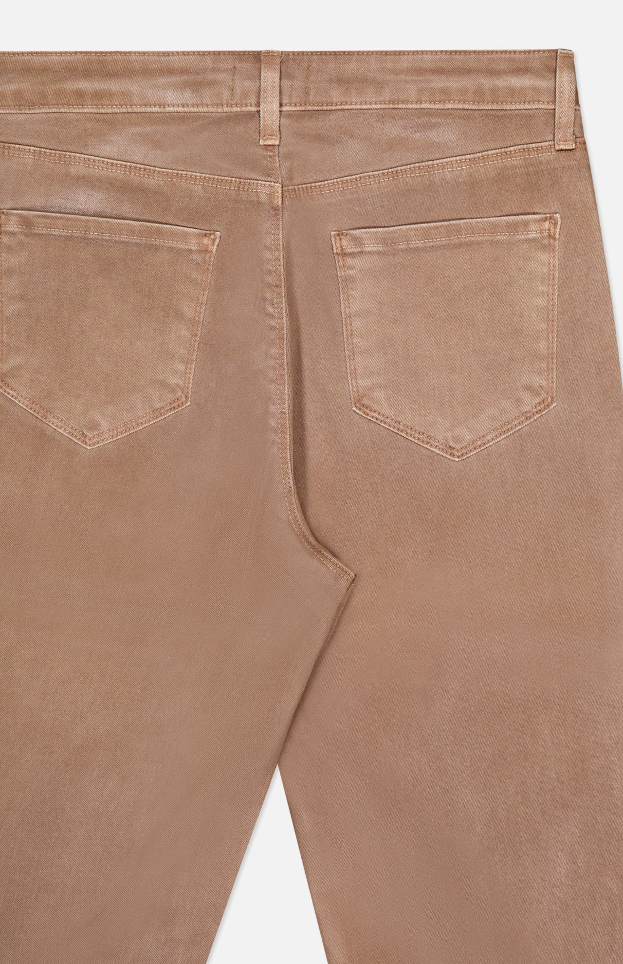 Tati High Rise Coated Faux Leather Bootcut Jean (14644968915307)