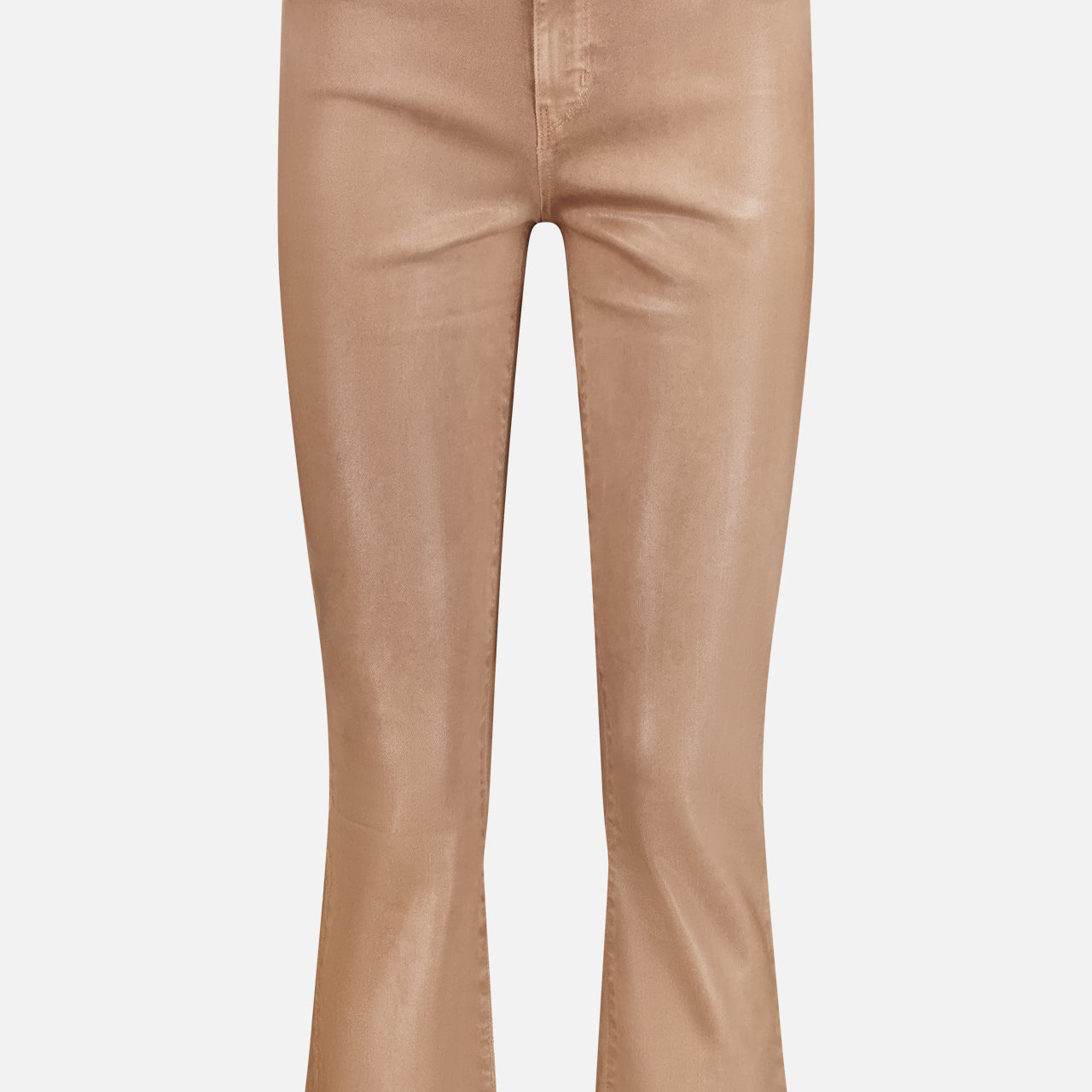 Tati High Rise Coated Faux Leather Bootcut Jean (14644968915307)