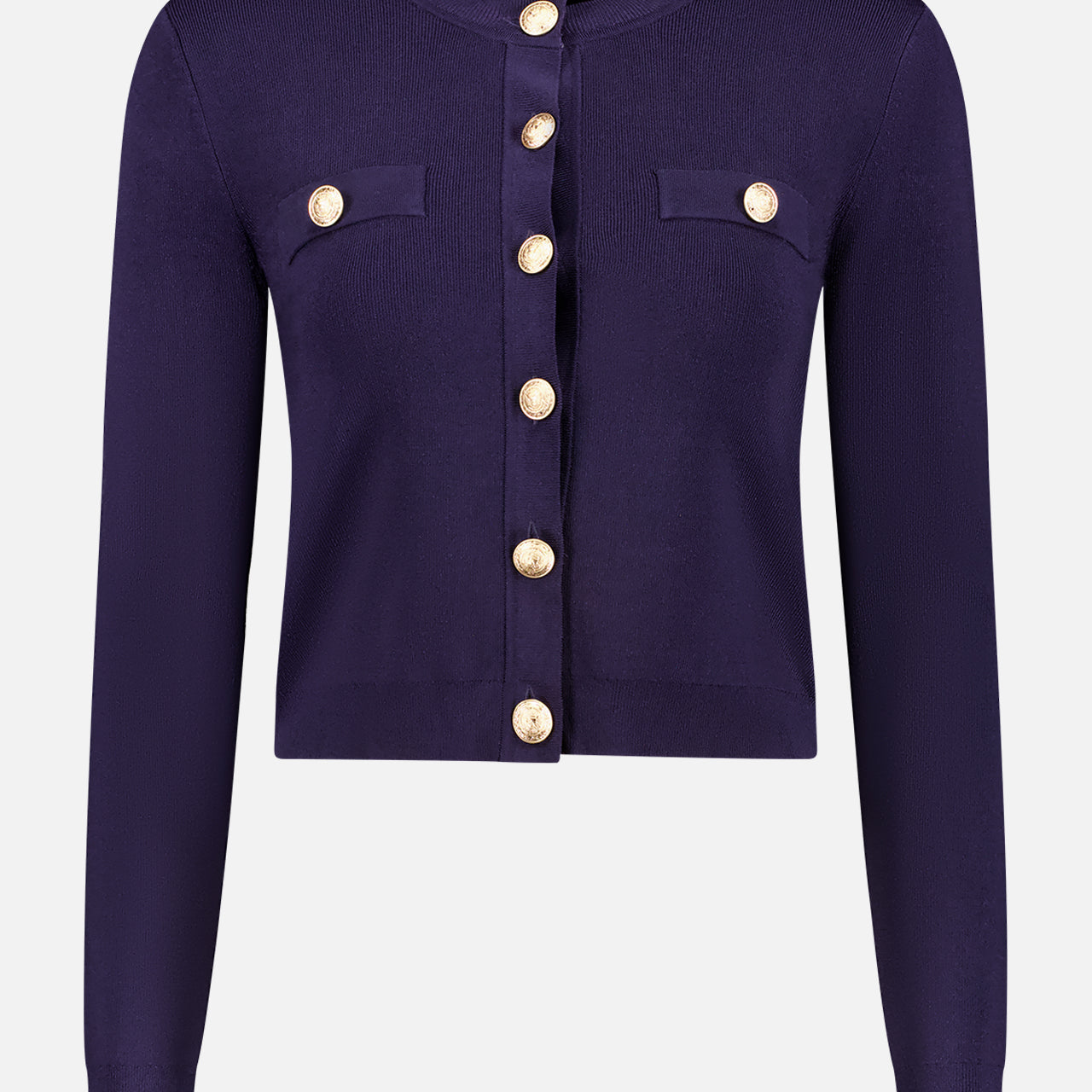 Toulouse Cropped Crew Neck Cardigan (7753964585075)