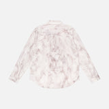 Tyler Long Sleeve Feather Print Blouse (14680461934955)