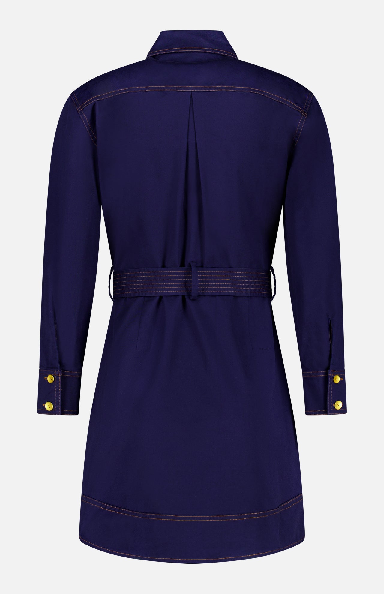 Velma Belted Shirt Dress (14700543443307)
