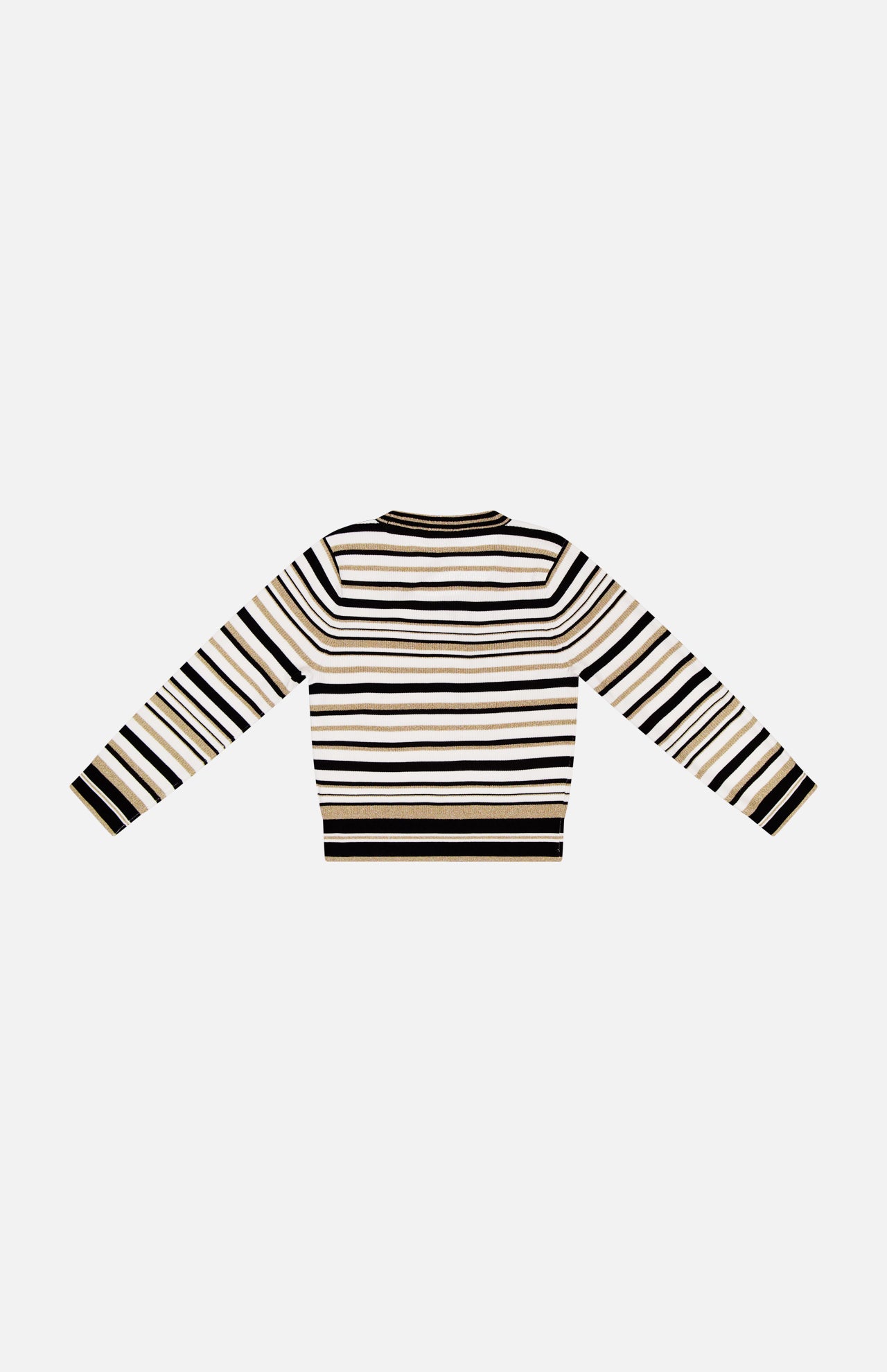Yukio Sparkle Stripe Cropped Sweater (14644291699051)