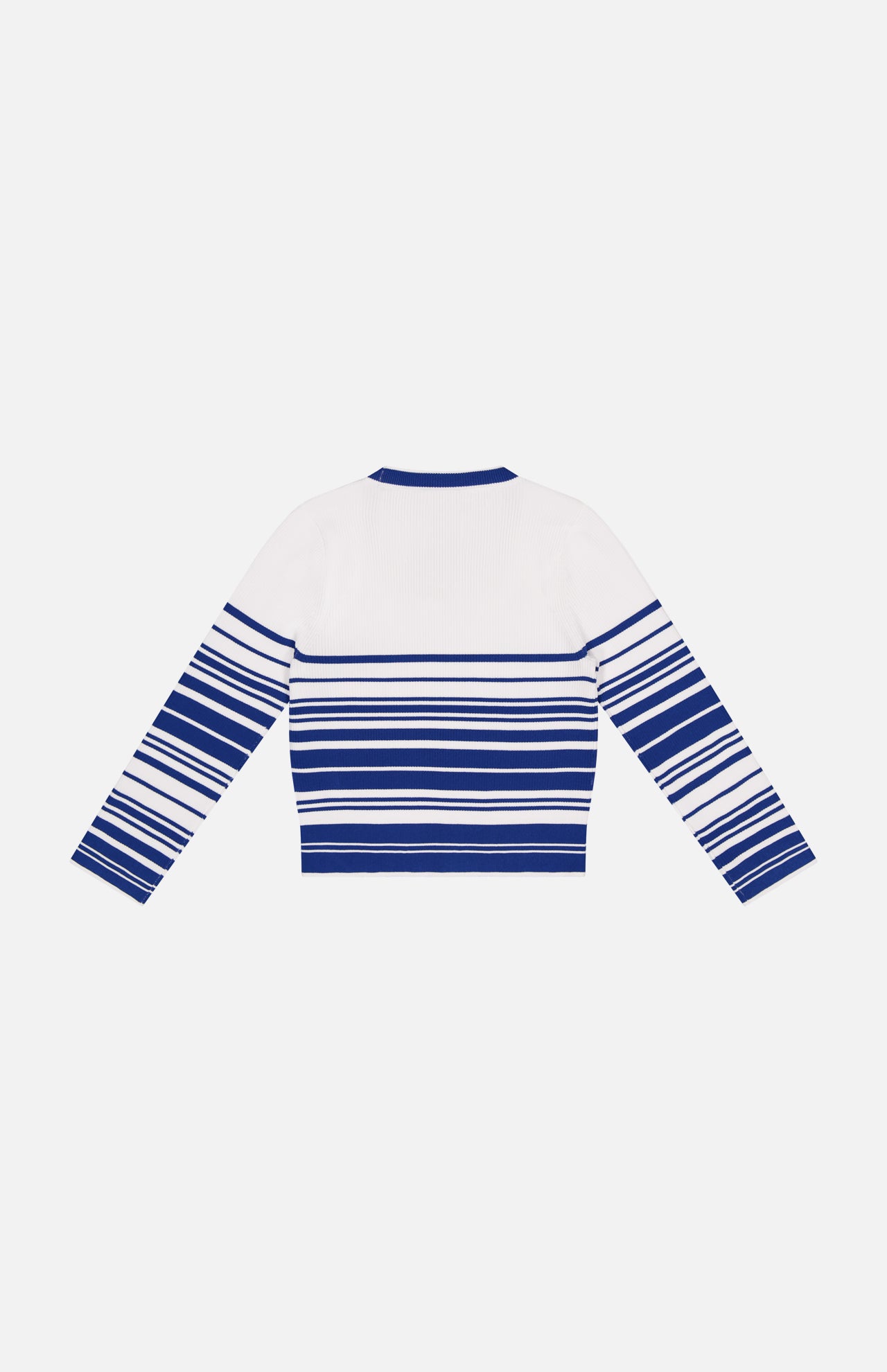 Yukio Striped Crop Sweater (14680747082091)