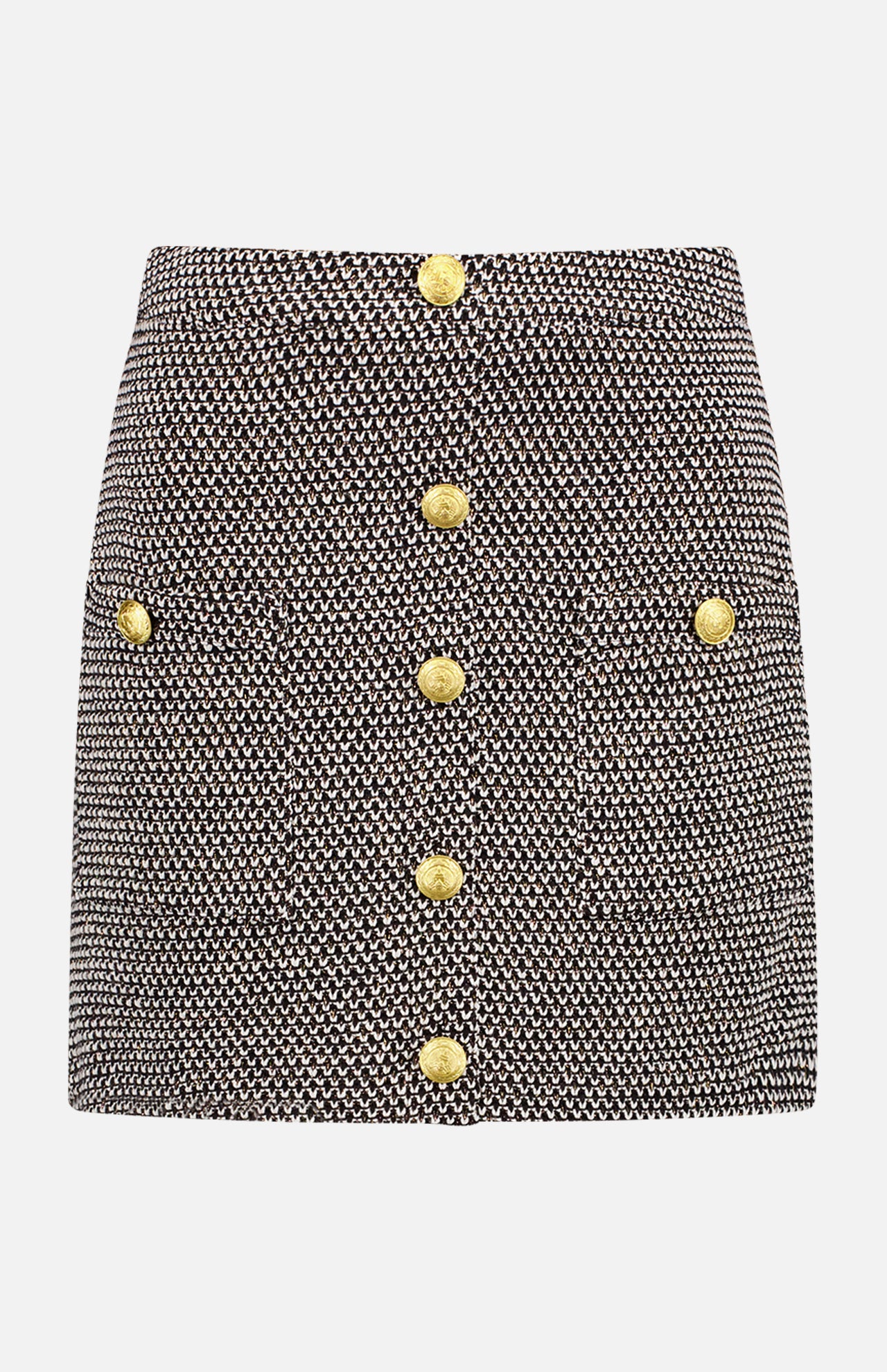 Zander Button Mini Skirt (7753963995251)
