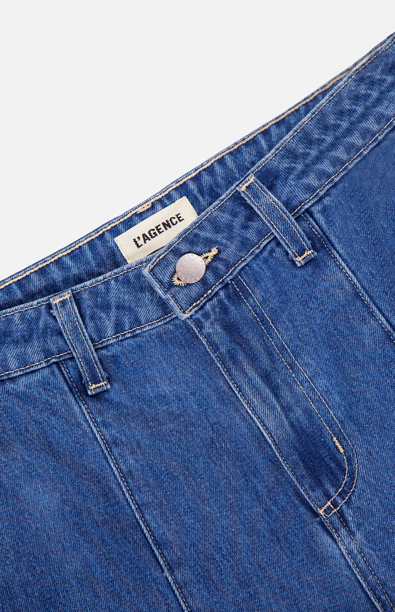 Zara High Rise Rodeo Barrel Leg Jean (14700997443947)