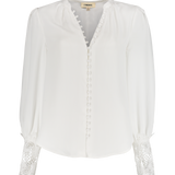 Ava Lace Cuff Blouse (7120863527027)