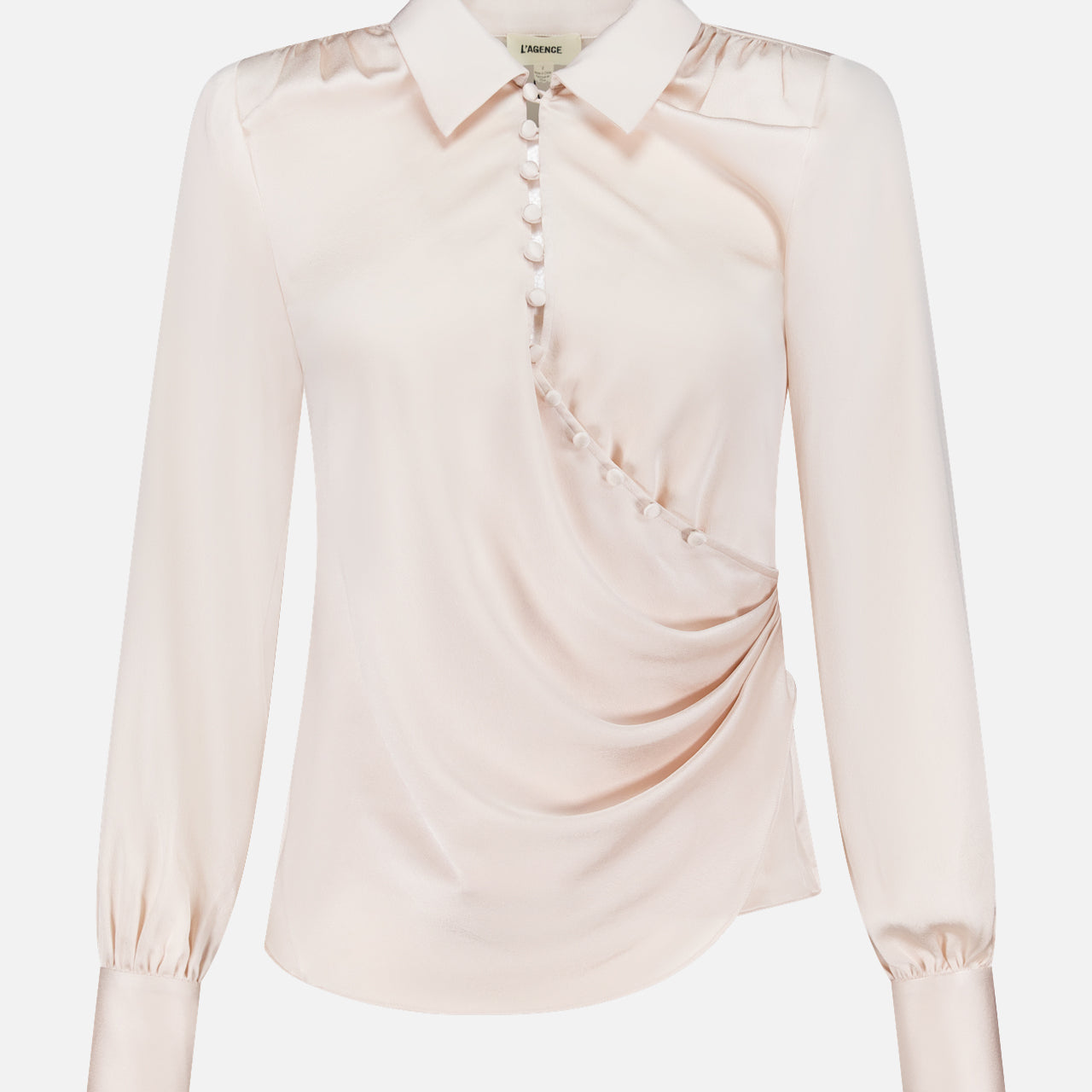 L'AGENCEBernice Satin Wrap BlouseA.K. Rikk's