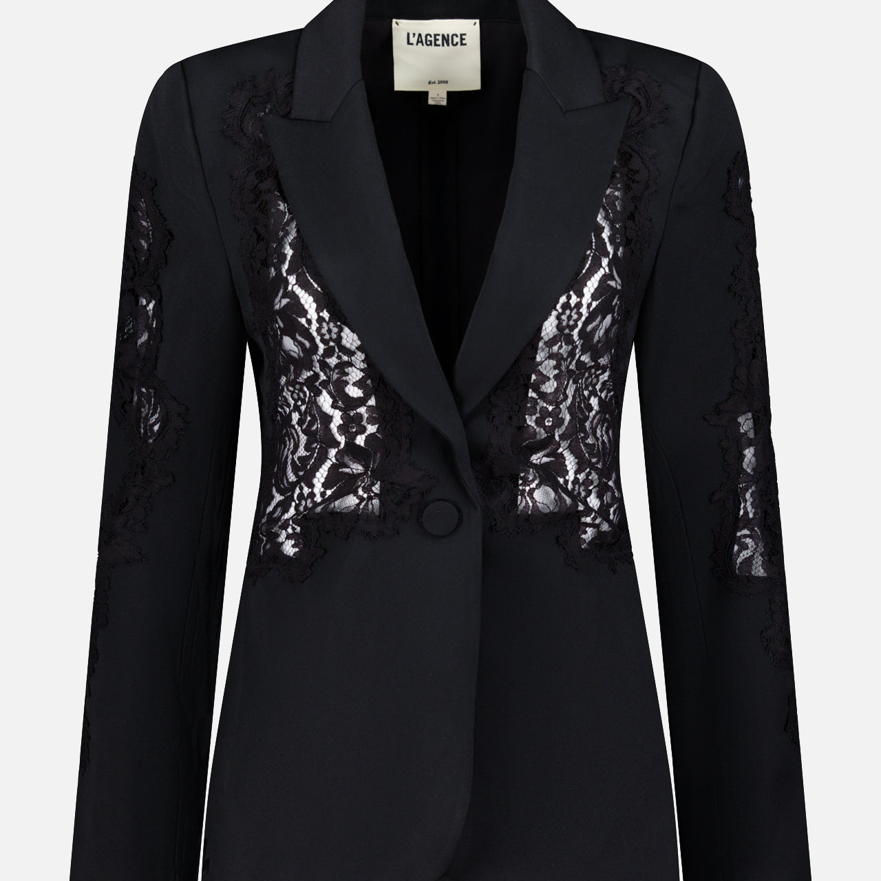 Clementine Lace Applique Blazer (14708388397419)