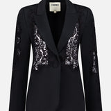 Clementine Lace Applique Blazer (14708388397419)