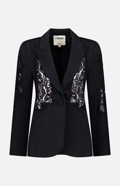 Clementine Lace Applique Blazer (14708388397419)