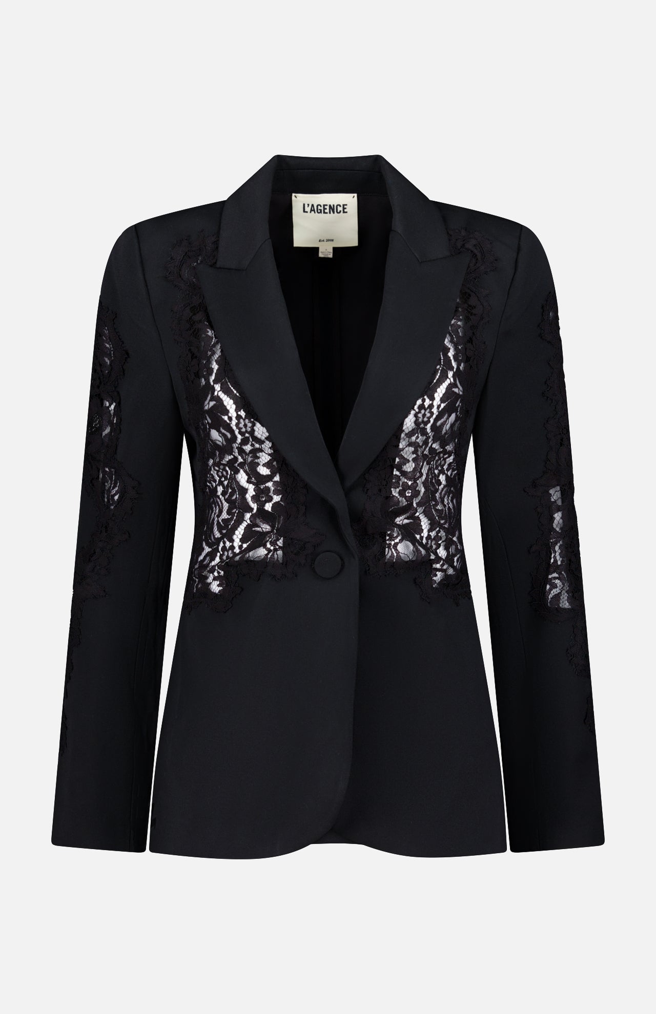 Clementine Lace Applique Blazer (14708388397419)