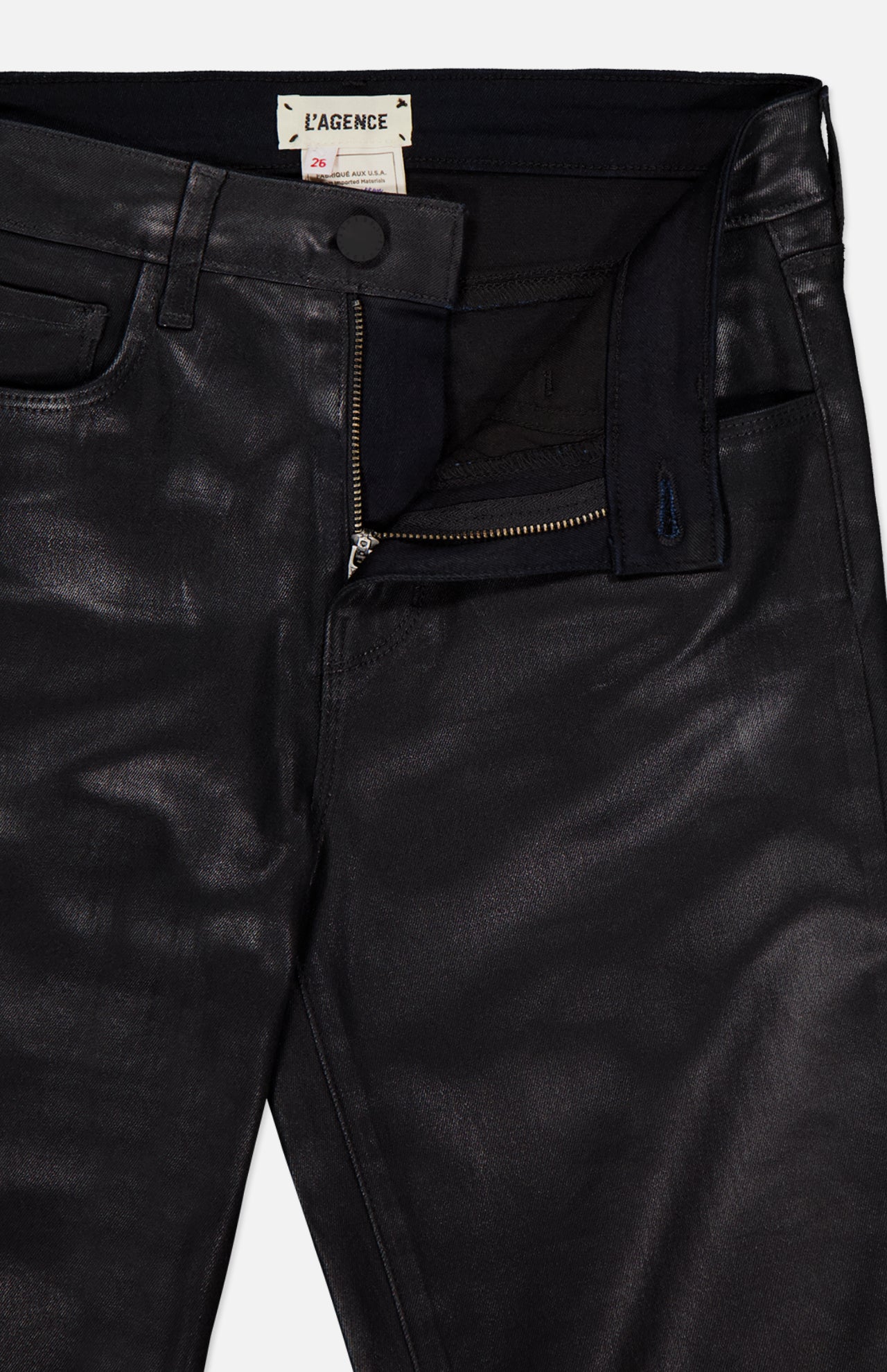 Coated Marguerite High Rise Skinny (6677240610931)