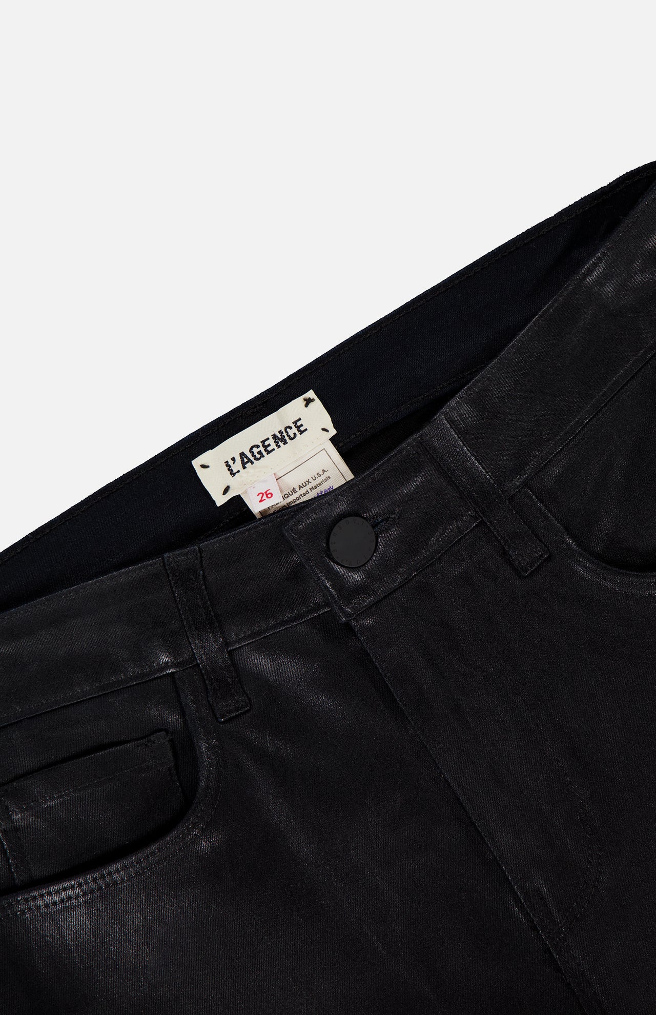 Coated Marguerite High Rise Skinny (6677240610931)