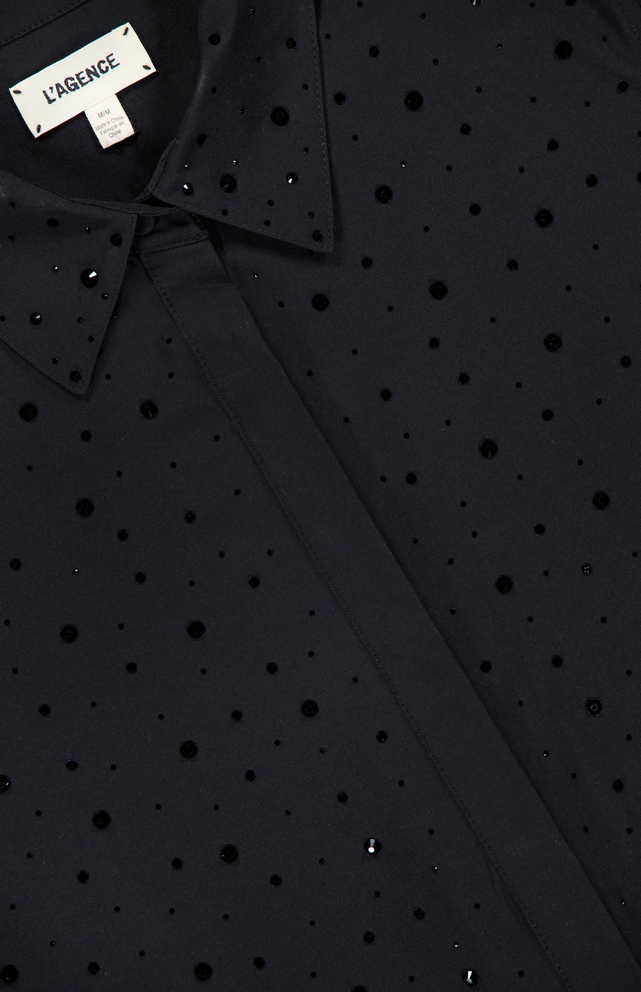 L'AGENCEEllery Long Sleeve Crystals BlouseA.K. Rikk's