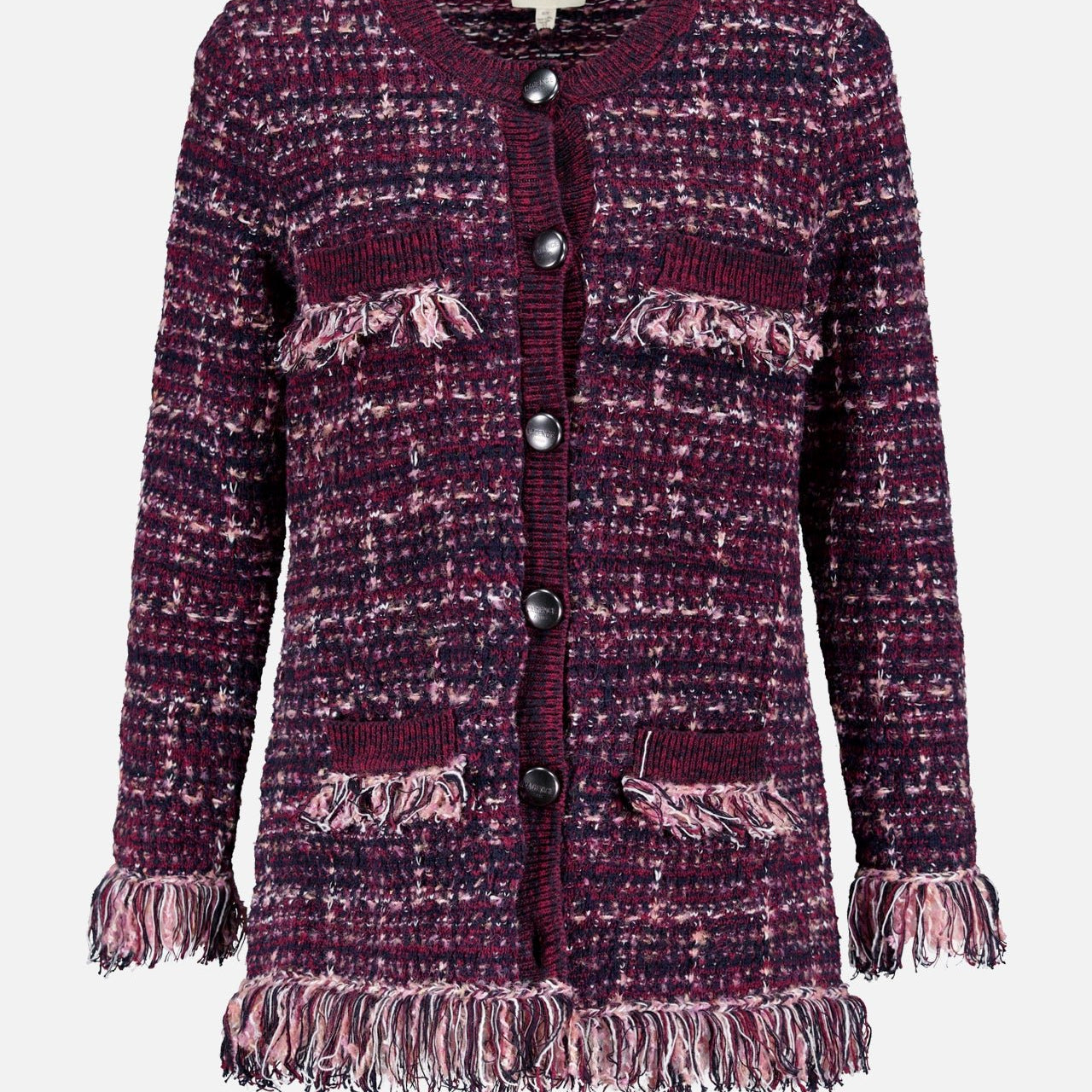 L'AGENCEKastoria Fringe Trim CardiganA.K. Rikk's