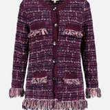L'AGENCEKastoria Fringe Trim CardiganA.K. Rikk's