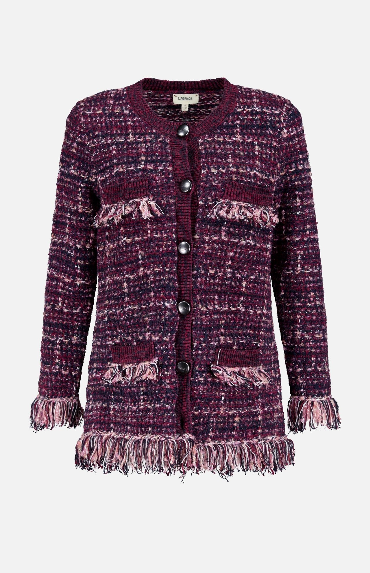 L'AGENCEKastoria Fringe Trim CardiganA.K. Rikk's
