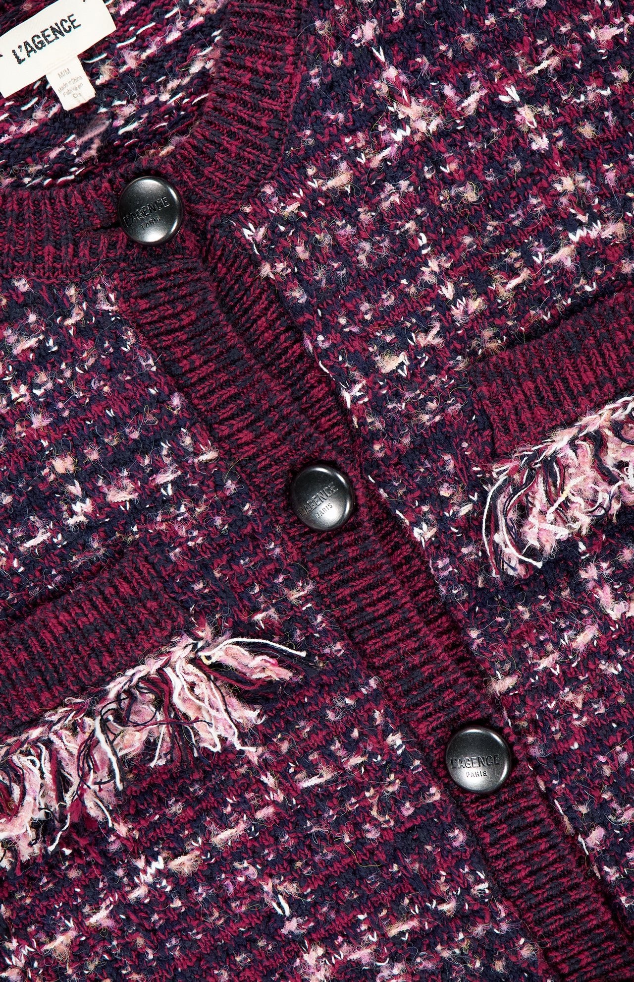 L'AGENCEKastoria Fringe Trim CardiganA.K. Rikk's