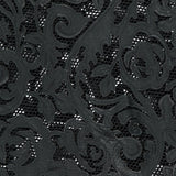 Kazuko Lasercut Vegan Leather Midi Dress