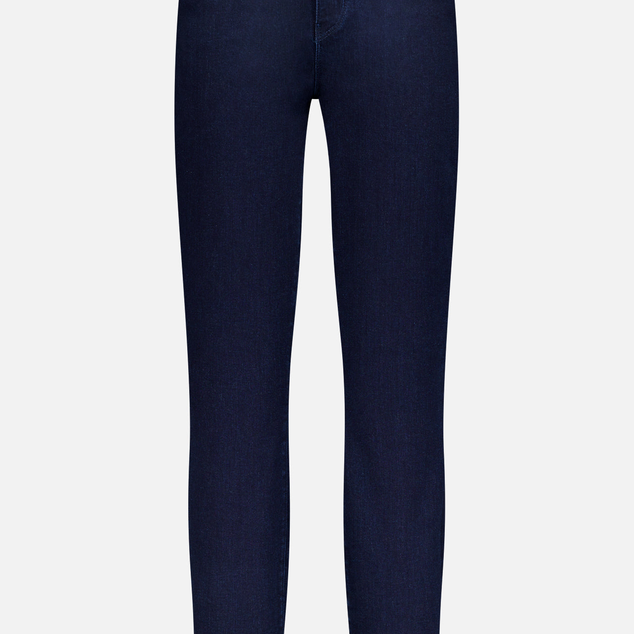 The Marguerite High Rise Skinny Jean by L'Agence features a dark blue wash, slim fit, five pockets, belt loops, and a button and zip closure, shown against a plain white background.