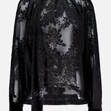 Rhett Oversized Burnout Blouse