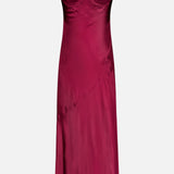 Sayla Bias Cut Maxi Dress