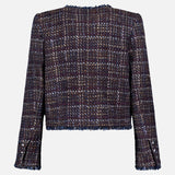 Zaya Cropped Trim Jacket