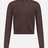 Leta Cashmere Cropped Sweater