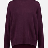 Heidi Cashmere High-low Sweater (14695136461163)