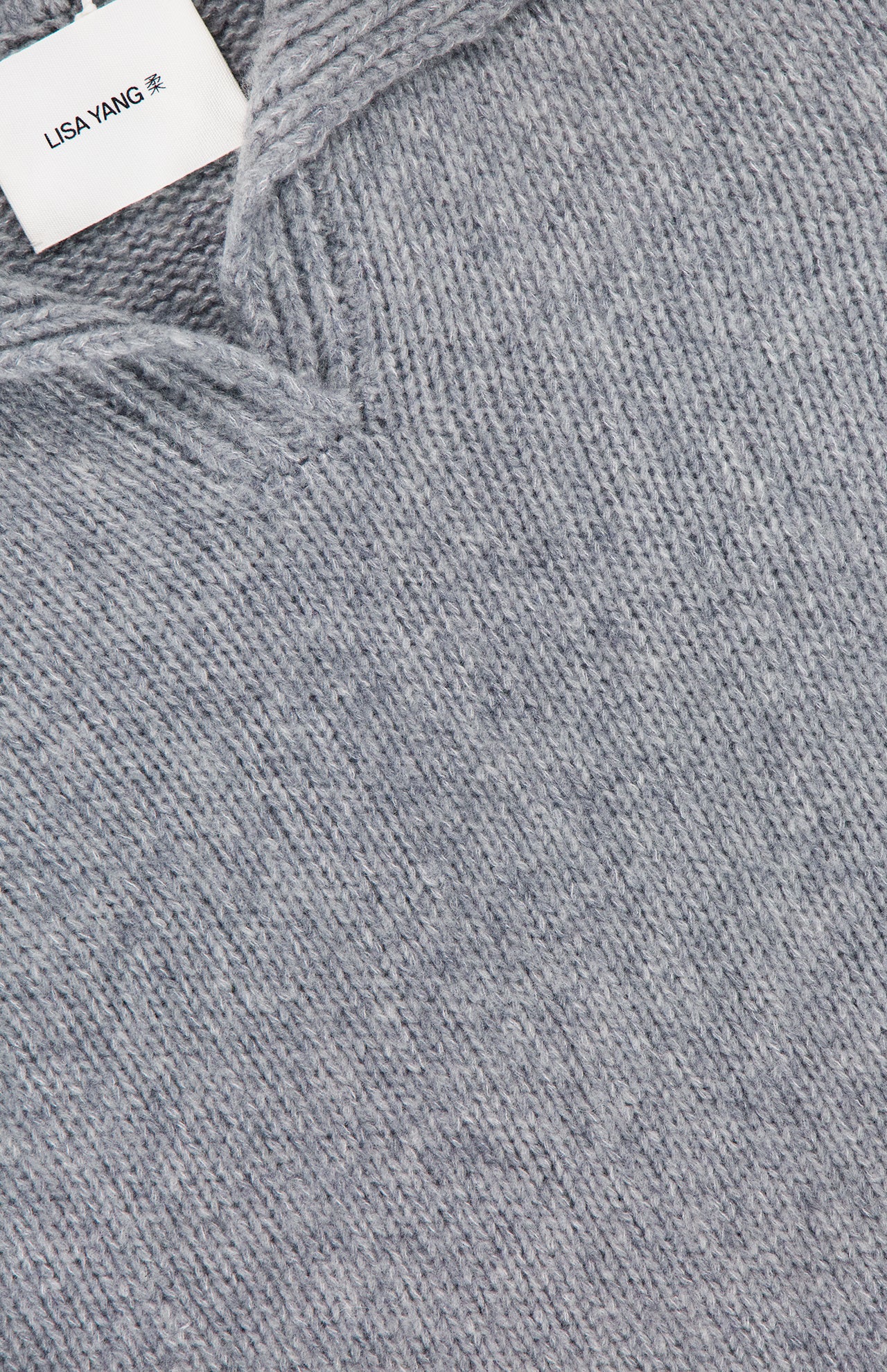 Lailai Cashmere Silk Polo Sweater (14695136035179)