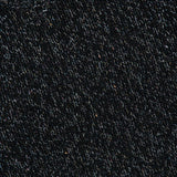 Close-up of the Femi Sparkle Turtleneck Sweater by LISA YANG, featuring dark, knitted luxury cashmere with a subtle textured pattern and small, multicolored fibers interwoven throughout the material, evoking a refined and sophisticated look.