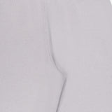 Close-up view of the light gray Olanda Cashmere Wide-leg Pant by LISA YANG, highlighting the waistband and center seam details, reminiscent of classic minimalist cashmere pants.