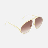 Loewe Aviator Gold Sunglasses (14687115542891)