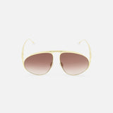 Loewe Aviator Gold Sunglasses (14687115542891)