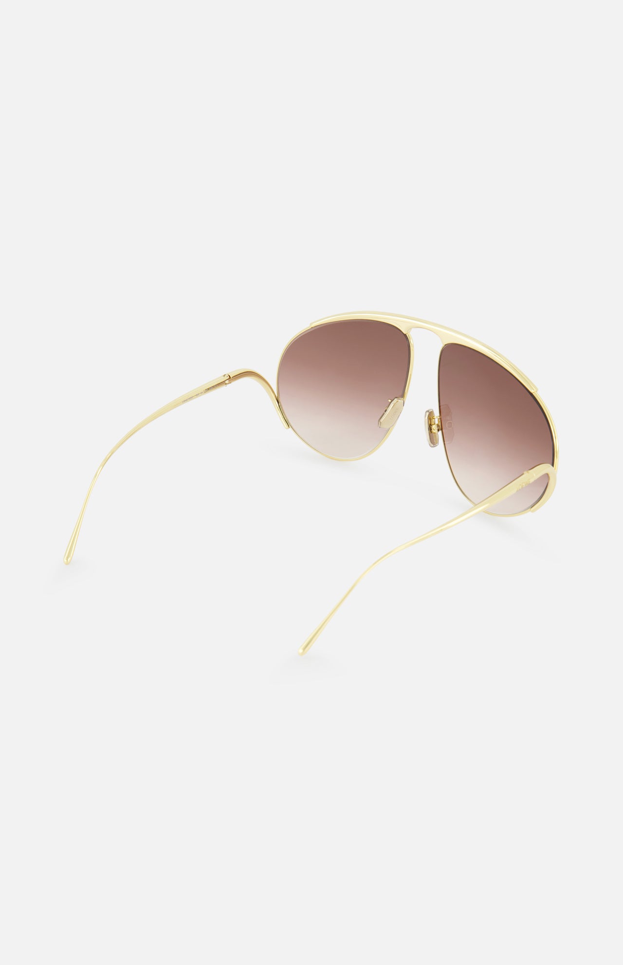 Loewe Aviator Gold Sunglasses (14687115542891)