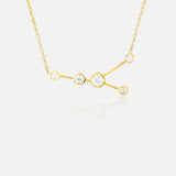Cancer Diamond Constellation Necklace (7093068890227)