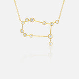 Gemini Constellation Necklace (4394127786099)