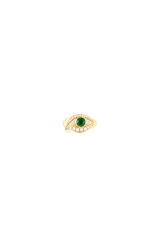 Emerald Eye of Awakening Ring (7249796235379)