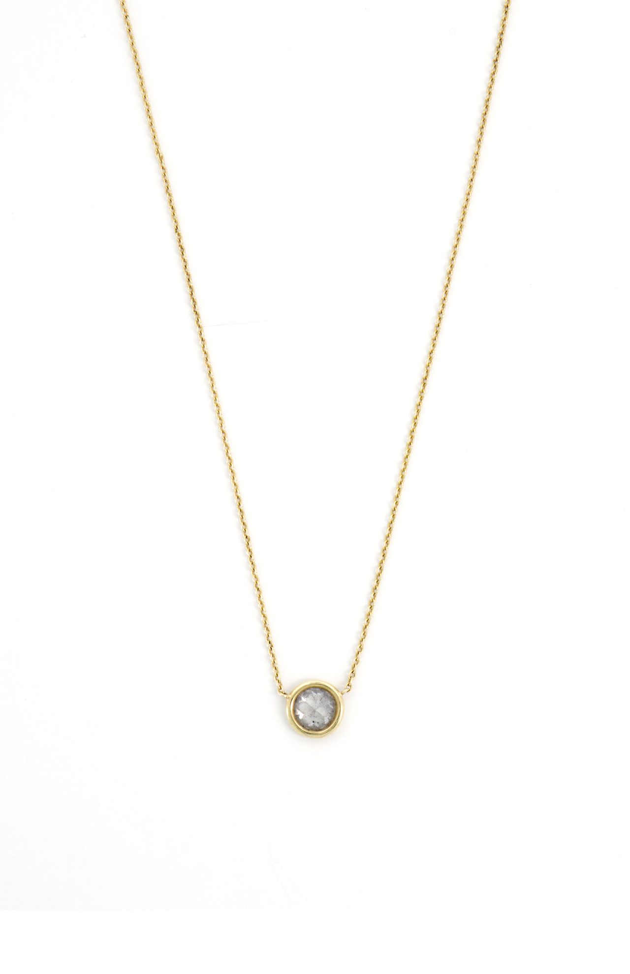 Silver Moon Necklace (7249796366451)
