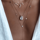Leo Diamond Constellation Necklace (7310340096115)
