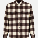 Lux Merino Wool Buffalo Check Sport Shirt
