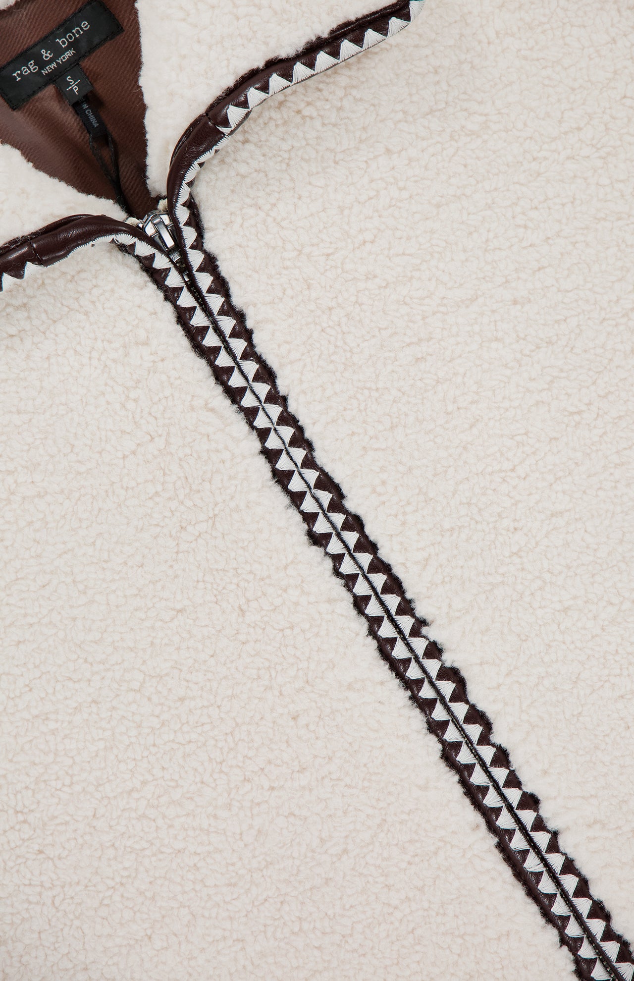 RAG & BONEMai Sherpa Zip Up JacketA.K. Rikk's